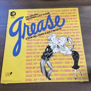 Grease The Original Broadway Cast Album Vinyl LP - Picture 1 of 4