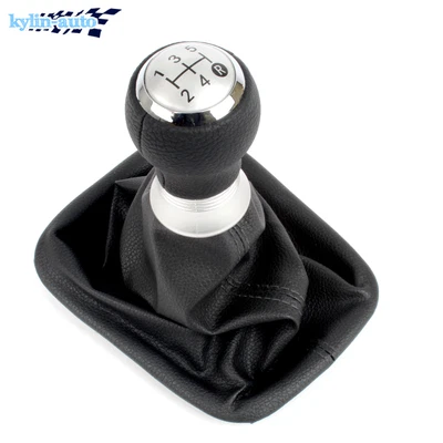 Pomo de cambio de marchas MT de 5 velocidades con funda de polaina de PU para TOYOTA Corolla 2007 - 2013 Foto 1 de 4