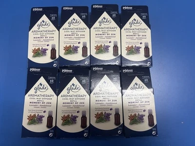 8 pezzi Ricariche Glade Aromaterapy Electric Oil RELAXING ZEN ricarica diffusore - Immagine 1 di 3