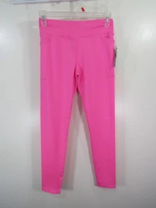 New Athletic Works Core Legging Size L 10 12 Girls Pink Pockets - Picture 1 of 5