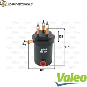 FILTRO COMBUSTIBLE 587557 RENAULT MEGANE/II/Hatchback/Van GRAND/SCÉNIC 1.5L - Imagen 1 de 12