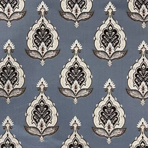 Vintage Motif Jacquard Fabric, 54" Wide, for Upholstery Window, Sold by the Yard - Picture 1 of 10