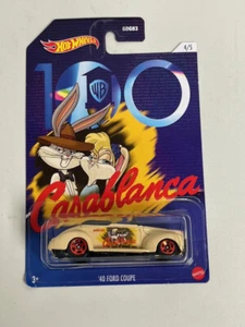 Hot Wheels Warner Bros WB 100 Years '40 Ford Coupe Casablanca 4/5 A49 - Picture 1 of 2