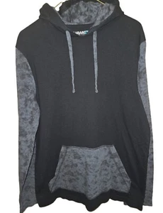 Tony Hawk Black/ Gray T-Shirt Hoodie Pre-Owned - Picture 1 of 6