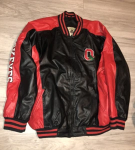Steve and Barry’s Ohio State Buckeyes �� College Jacke Kunstleder Herren 3X - Bild 1 von 6
