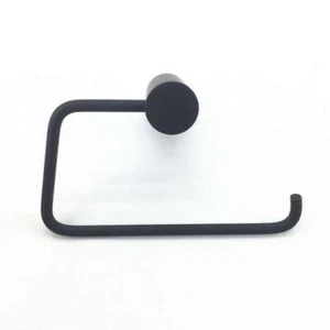 MND Totalmente Nuevo Elementos de Diseño Moderno Elementos Negro Mate Soporte para Rollos de Inodoro - Imagen 1 de 1