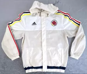 Adidas 2016 Men Large Colombia Ntl Football Team Soccer Anthem Track Rain Jacket - Picture 1 of 24