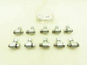 Parker WH08LROMD EO 90° Elbow Banjo Fitting 8mm Tube x 1/4" BSPP Male Lot of 10 - Picture 1 of 9