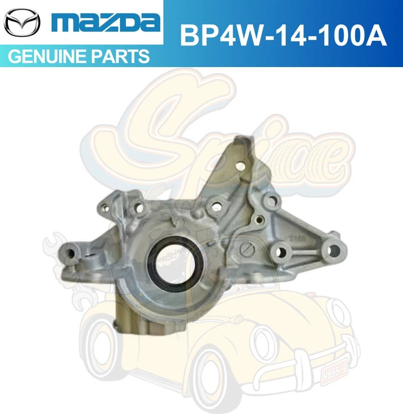 Bomba de aceite del motor Mazda Miata 1999-2000 BP4W-14-100A genuina Foto 1 de 1