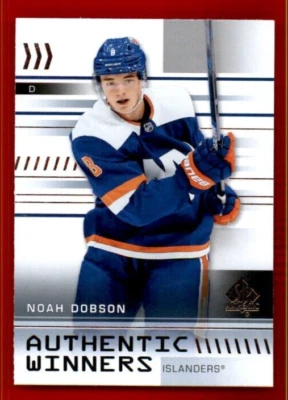 2019-20 SP Authentic Authentic Winners #AWND Noah Dobson. - Image 1 of 2