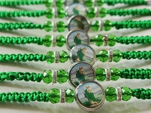 10 SAN JUDE BRACELET FAVORS COMMUNION RECUERDOS De Bautizo SAN JUDAS COMUNION - Picture 1 of 5