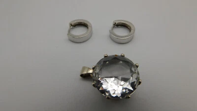 lotto x orecchini  argento massiccio Vintage lot x  solid silver  earrings  V2 - Immagine 1 di 4