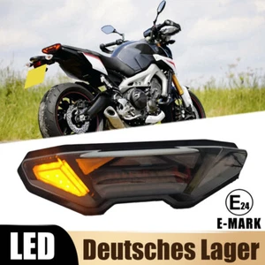 LED Rücklicht Mit Bremslicht Blinker Für Yamaha MT-09 FZ-10 FJ-09 Tracer 900/GT - Bild 1 von 17
