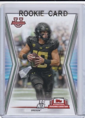 BO NIX ROOKIE CARD 2023 Topps NTCD Football RC Oregon Ducks DENVER BRONCOS! - Image 1 of 2