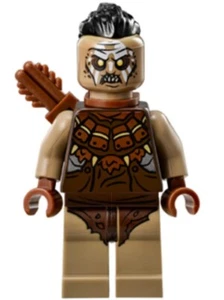 NEW Genuine LEGO Hobbit/LOTR Hunter Orc with Quiver Minifig LOR102 79016 - Picture 1 of 1