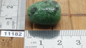 ZOISITE pierre roulée naturelle mineraux lithotherapie collection soin reiki - Imagen 1 de 1