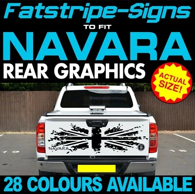 para adaptarse a NISSAN NAVARA PEGATINAS GRÁFICAS RAYAS CALCOMANÍAS TEKNA 4x4 RECOGIDA CABINA 2,5 - Imagen 1 de 2