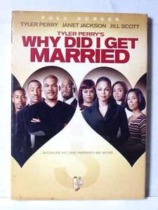 Tyler Perry's Why Did I Get Married? NEW/SEALED Janet Jackson DVD buy2 get1 FREE - Picture 1 of 3