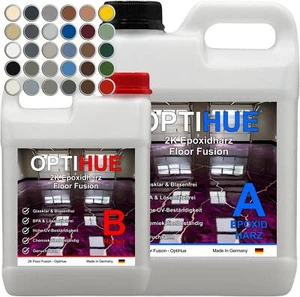 Epoxidharz Bodenbeschichtung Garagenboden Bodenfarbe 2K Harz & Härter Werkstatt - Bild 1 von 37