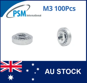 SELF CLINCHING NUT M3-0 LARGE BODY (7.1) STAINLESS STEEL (0.8-1.0) PCLS3.5M30 - Picture 1 of 4