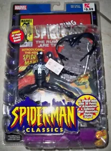 Black Suit Costume Spider-Man Classics Marvel Legends Series Toybiz/Toy Biz 2000 - Picture 1 of 6