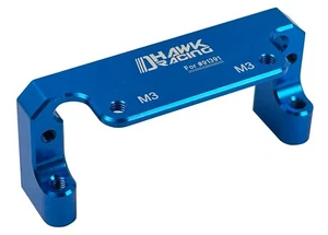 DR10 CNC Aluminum Servo Mount Blue For Team Associated DR10 Pro2 SC10 RB10 SR10 - Picture 1 of 5