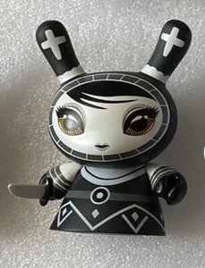 2016 Kidrobot x Otto Bjornik Shah Matte Dunny Serie - Black Pawn 3"" Figur - Bild 1 von 1