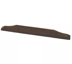 Grover Tune-Kraft™ Rsewd Fixed 1-piece Flat Top Mandolin Bridge 1990 - Picture 1 of 1
