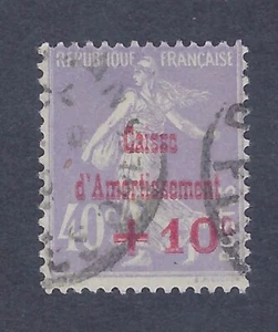 FRANCIA "40+10c SEMINATRICE CON SOVRASTAMPE" SC#B28 CV$14+ (FR404)* - Foto 1 di 1