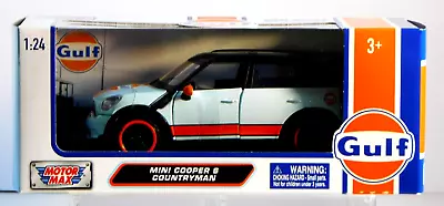 Motor Max  Diecast Collection Scale 1:24 "Gulf" Mini Cooper S Countryman. - Image 1 of 4