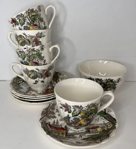Vintage J G Meakin England Welcome Home Tea Set x11 Pieces - Sol 391413 - Picture 1 of 8
