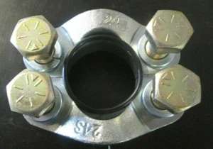 1952-62-24-24, SFX24, Split Flange, Hydraulic, Fitting, Flange - Picture 1 of 2
