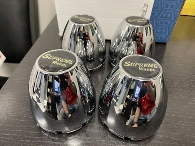 Supreme Chrome Center Caps 3.24 Bore 98-1163 - Изображение 1 из 3