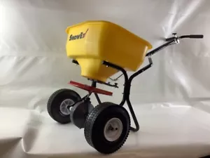 Salz-Streuer Zum Schieben Zentrifuge SNOWEX SP-65 Schotterwagen 45 KG Bis 6 M - Bild 1 von 12