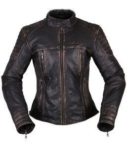 Motorrad Lederjacke Modeka Kalea Lady Farbe: Schwarz Gr: 52 - Bild 1 von 1
