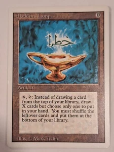 Aladdin's Lamp - Revised Core set - Magic the Gathering MTG Nice! - Picture 1 of 2