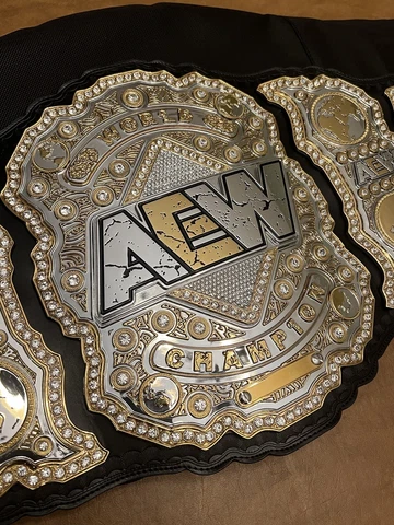 AEW World Championship Replica Title Belt from AEW Shop Cover