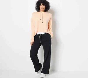 Mind Body Love by Peace Love World Relaxed Hoodie-Bright Peach-Medium-A473657 - Picture 1 of 3