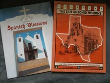 Historic Communities Spanish Missions San Antonio Missions Lot of 2 Books 