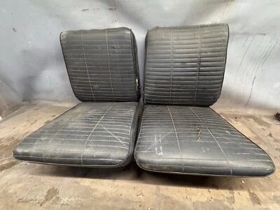 Dodge Charger 1966 1967 asiento trasero Plymouth Barracuda canastilla marcos inclinables Foto 1 de 4