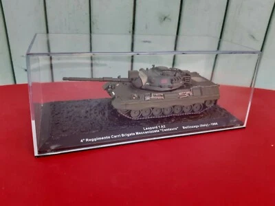 Véhicule Miniature CHAR LEOPARD 1 A 2 4° CENTAURO BELLINZAGO ITALIE 1998  - Photo 1/4