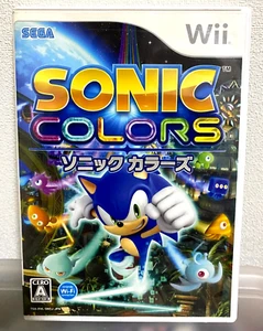 SONIC COLORS Wii Nintendo SEGA  Japan  Tested Works - Picture 1 of 8