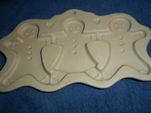 Brown Bag Cookie Mold Gingerbread Men Cut Apart 1995 - Picture 1 of 2