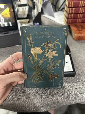A Midsummer Night’s Dream Henry Altemus 1895~Floral Hardcover shakespeare Foto 1 de 4