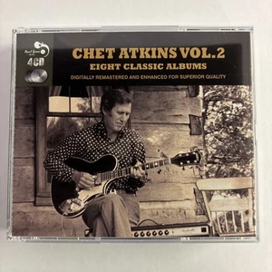 Eight Classic Albums, Vol. 2 by Chet Atkins 4 CD Set 93 Songs Remastered - Foto 1 di 2