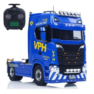 MD MODEL 770S 4X4 Metal Chassis 1:14 RC Tractor Truck Lorry Vehicle Light Sound - Picture 1 of 12