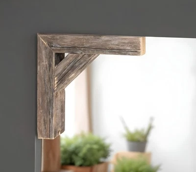 Conjunto de dois corbels cinza resistentes naturais - Imagem 1 de 4