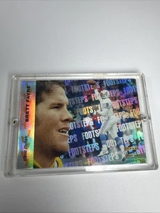 BRETT FAVRE & STEVE MCNAIR - 1996 Score Footsteps #9 Packers/ Oilers - Picture 1 of 8