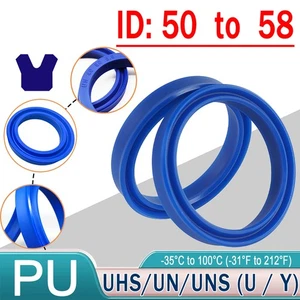 I.D Ø 50~58mm / H 5~12mm UN/UNS/UHS PU U-Cup Kolben Hydraulikstange Öldichtringe - Bild 1 von 67