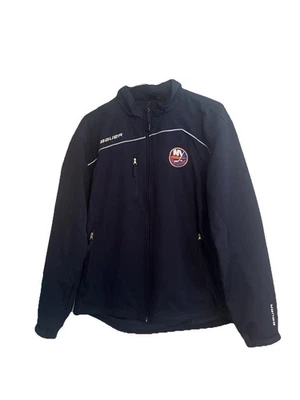 Chaqueta Bauer Team USPHL Islanders Hockey Club Talla Mediana Color Azul Foto 1 de 4